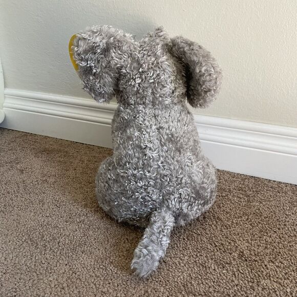Mervyns Playful Pals Elephant Plush Stuffed Animal 13” Original Tag Gray Vintage - Picture 4 of 6